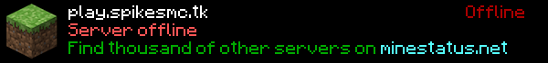 SPIKES NETWORK Minecraft Server Banner
