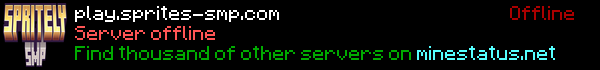 Sprite's SMP  Minecraft Server Banner