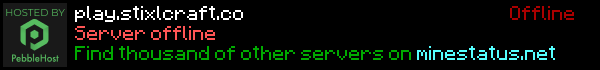 Stixl Craft Minecraft Server Banner