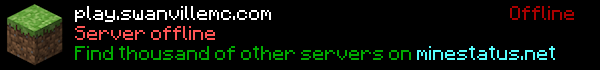 SwanVille Minecraft Server Banner