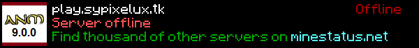Sypixelux Minecraft Server Banner