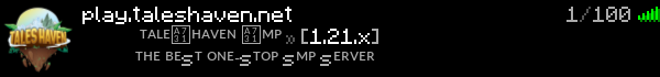 TalesHaven Minecraft Server Banner