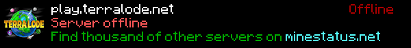 Terralode Minecraft Server Banner