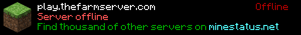 The Farm Minecraft Server Banner