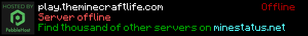 The Minecraft Life Minecraft Server Banner