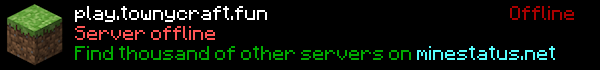 TownyCraft Minecraft Server Banner