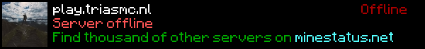 Triasmc Minecraft Server Banner