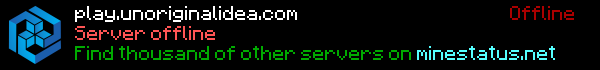 Unoriginal Idea Minecraft Server Banner