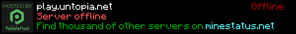 Untopia Minecraft Server Banner