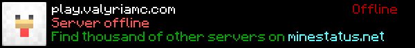 Vervara Online MC Minecraft Server Banner