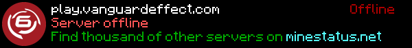 VanguardEffect Minecraft Server Banner