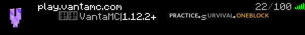 VantaMC Minecraft Server Banner