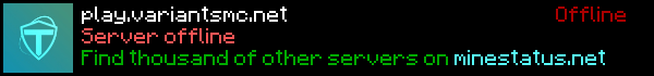 VariantsMC Minecraft Server Banner