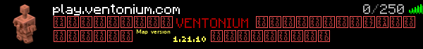 Ventonium Minecraft Server Banner