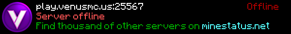 VenusMC Minecraft Server Banner