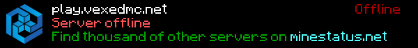 VexedMC Minecraft Server Banner