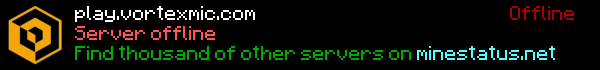 VortexMIC Minecraft Server Banner