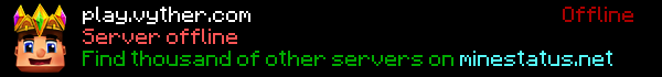 Vyther Survival Minecraft Server Banner