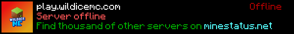 WildIceMC Minecraft Server Banner