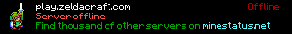 ZeldaCraft Minecraft Server Banner