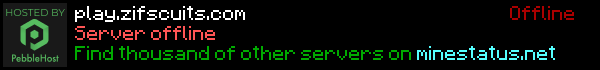 Zifscuits Minecraft Server Banner