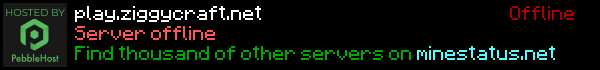 ZiggyCraft Minecraft Server Banner