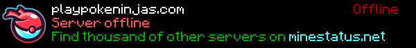 PokeNinjas Minecraft Server Banner