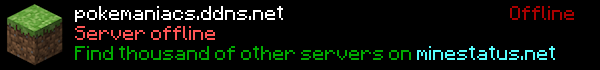 Pokemania Minecraft Server Banner