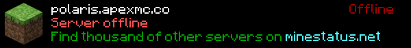 Polaris Minecraft Server Banner