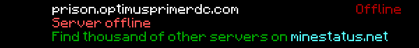 Pʀɪᴍᴇ dᴏᴍɪɴɪᴏɴ's Prison Minecraft Server Banner