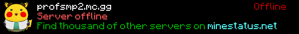 Prof's SMP Minecraft Server Banner