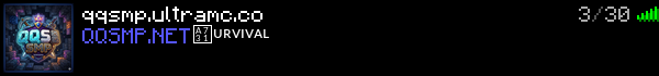 QQSMP Minecraft Server Banner