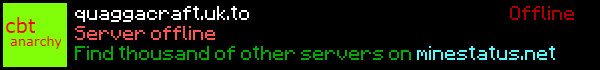 QuaggaCraft Minecraft Server Banner