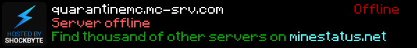 QuarantineMC Minecraft Server Banner