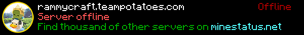 RammyCraft Minecraft Server Banner