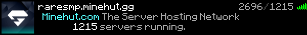 RareSMP Minecraft Server Banner