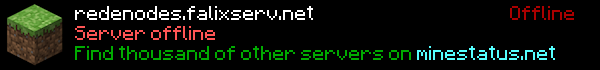 RedeNodes Minecraft Server Banner