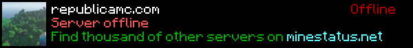 RepublicaMC Minecraft Server Banner