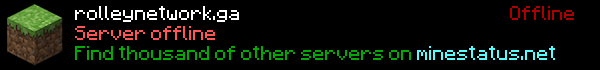 Rolley Network Minecraft Server Banner