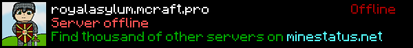Royal Asylum Minecraft Server Banner