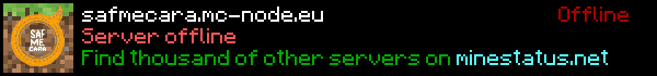 SafMeCara Minecraft Server Banner