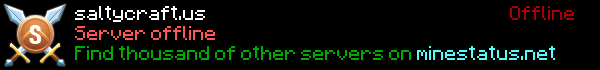 SaltyCraft Minecraft Server Banner