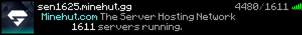 sen1625 Minecraft Server Banner