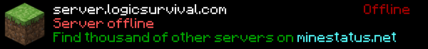 LogicSurvival Minecraft Server Banner