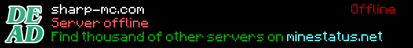 SHARP-MC Minecraft Server Banner
