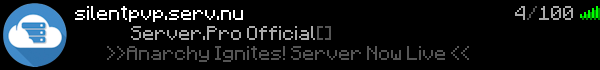 SilentPvp Minecraft Server Banner