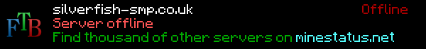 Silverfish SMP Minecraft Server Banner