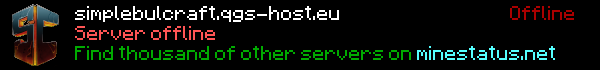 SimpleBULCraft Minecraft Server Banner