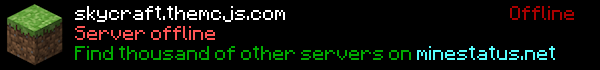 Skycraft Minecraft Server Banner