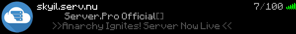 SkyIL Minecraft Server Banner